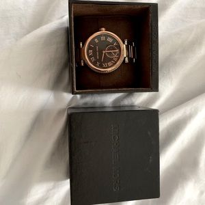 Micheal Kors Rose Gold Watch